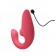 Розовый вибромассажер для двойной стимуляции Womanizer Blend - Womanizer купить в Хабаровске с доставкой в Orgasmix.ru Розовый вибромассажер для двойной стимуляции Womanizer Blend - Womanizer