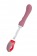 Розовый вибратор для G-стимуляции Rose - 19 см. - ToyFa купить в Хабаровске с доставкой в Orgasmix.ru Розовый вибратор для G-стимуляции Rose - 19 см. - ToyFa