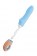 Голубой силиконовый вибратор Bluebell - 18,5 см. - ToyFa