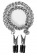 Прищепки для сосков Block Busters Nipple Clamps с цепью - Blush Novelties в Хабаровске Прищепки для сосков Block Busters Nipple Clamps с цепью - Blush Novelties